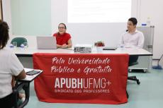 Encontro com o(a)s docentes da Escola de Veterinria